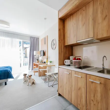 Folgaria - Panorama Czarna Gora 아파트 시에나